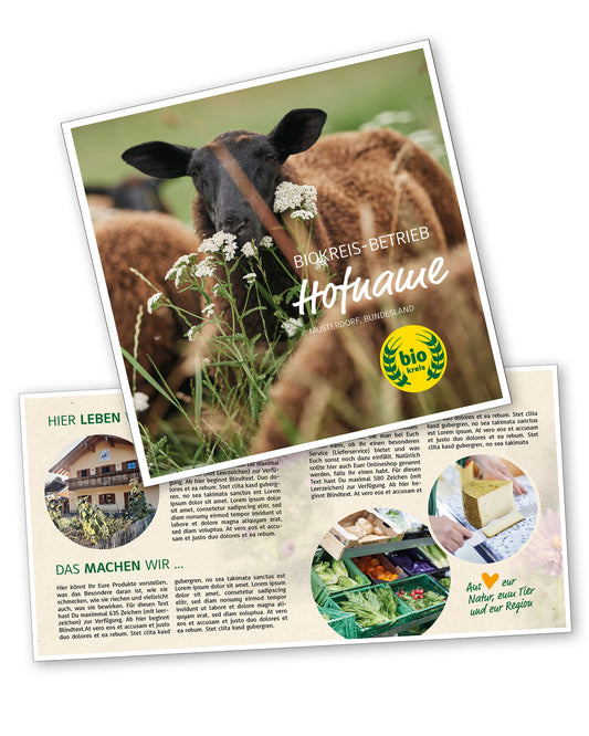 Flyer personalisiert