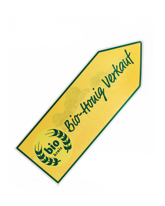 Wegweiser: Bio-Honig-Verkauf