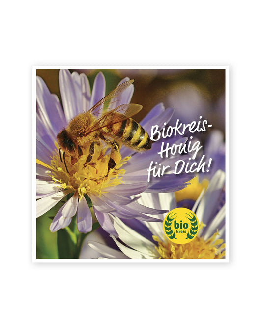 Flyer: Biokreis-Honig für Dich!